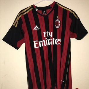 AC Milan kids soccer jersey